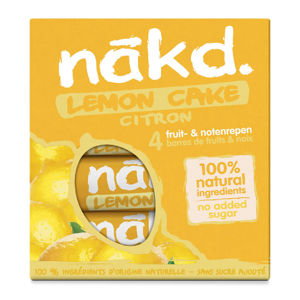 Nakd Lemon cake 4 x 35 g - expirace